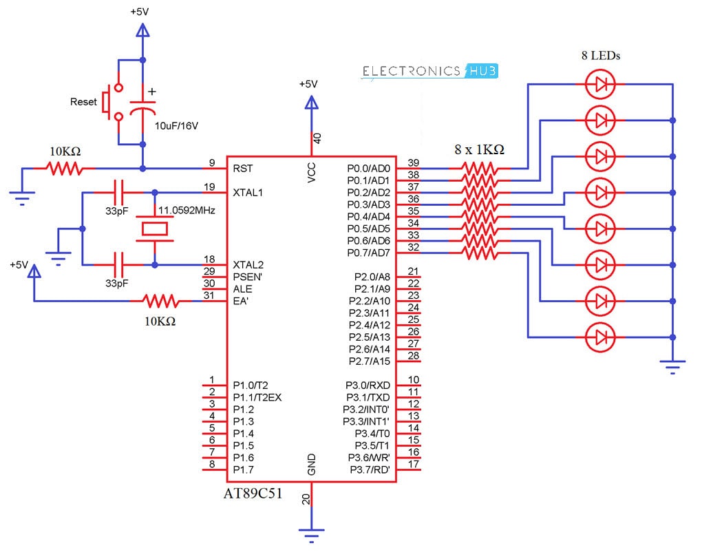Led 8051 shubbob bob 