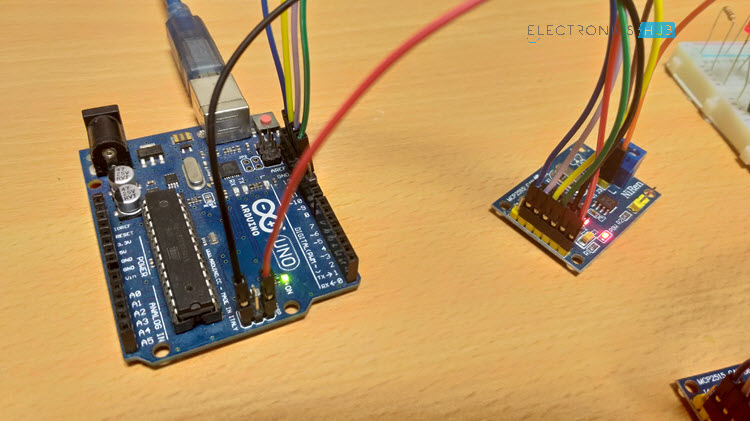 Arduino MCP2515 CAN总线接口图像