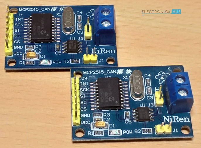 Arduino MCP2515 CAN总线接口MCP2515 CAN模块