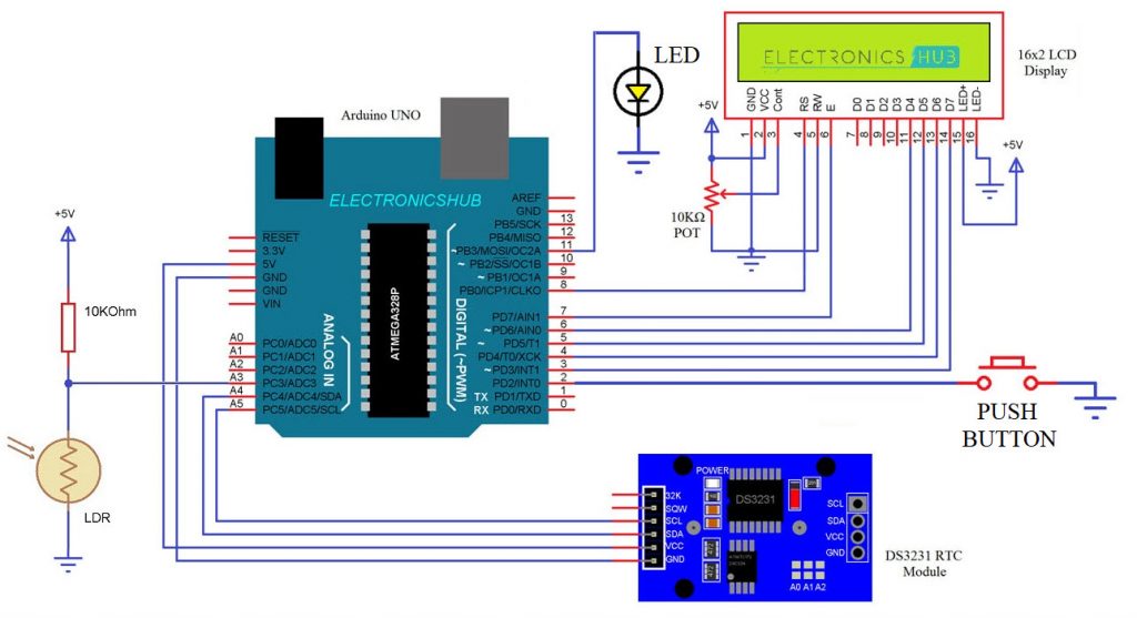 使用Arduino - Electronics Hub的路灯自动强度控制bob多特蒙德官方下载 - BOB官方网站平台