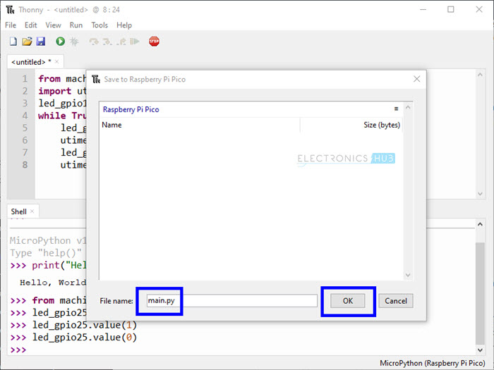用MicroPython |编程树莓派Pico初学者指南 - BOB官方网站平台